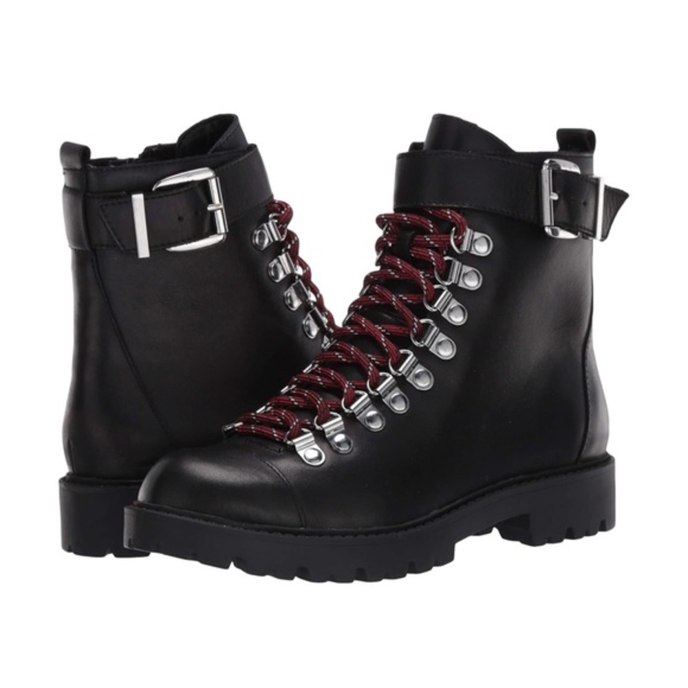 Charles‎ David Women's Resistance Leather Combat Boots
